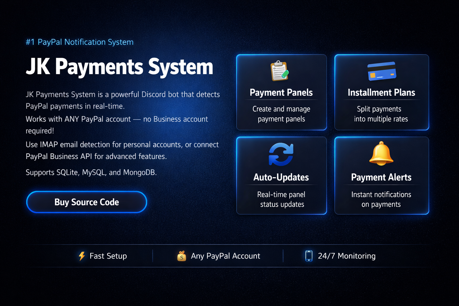 JK Payments System BOT